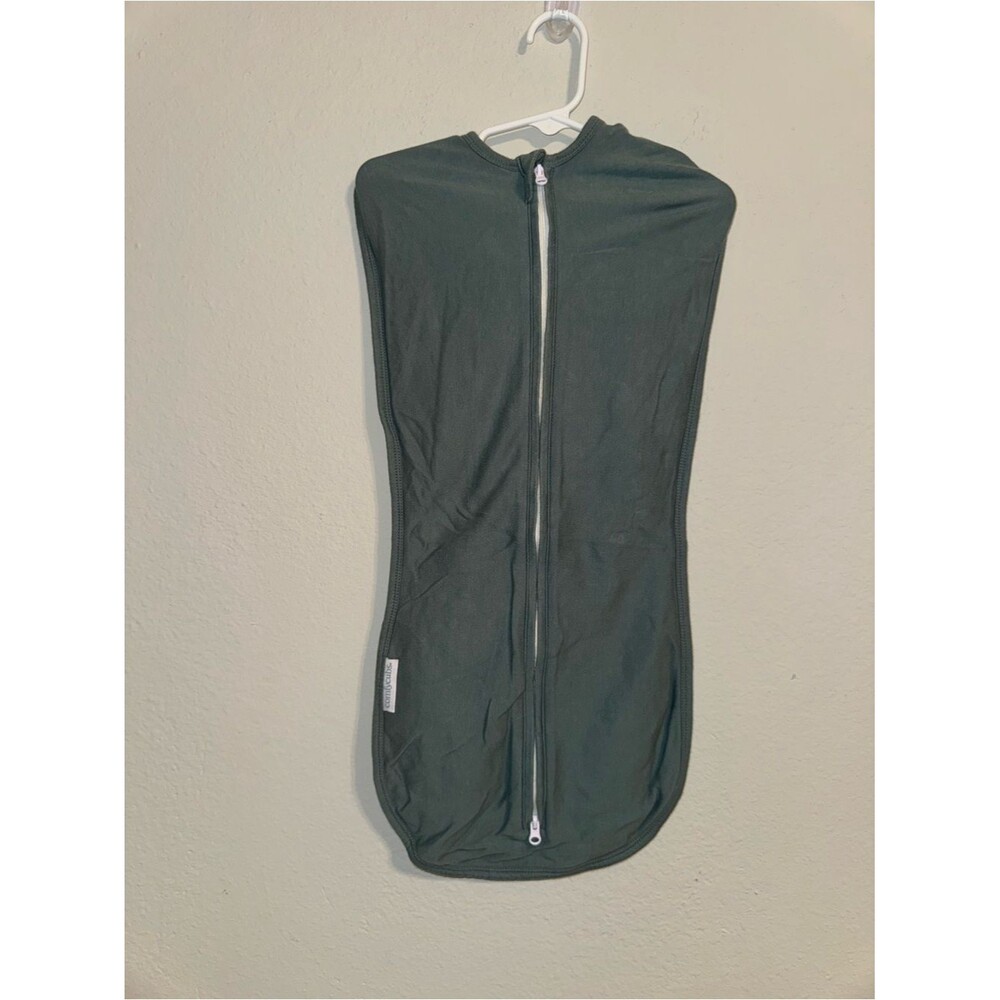 Comfy USA Kids Sleep Sack in Dark Green with Full Zipper